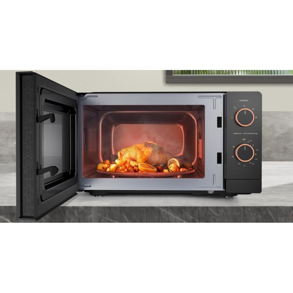 Horno Microondas Midea MMP-20M711 Negro 20 Litros