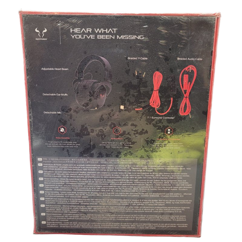 Audífonos Riotoro Aviator