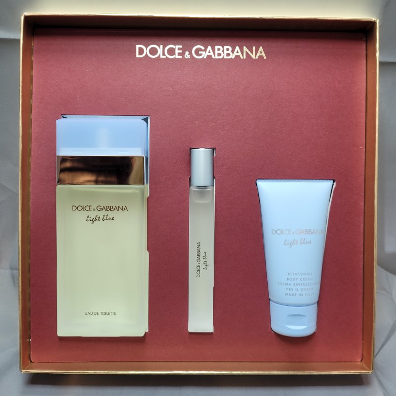 Set De Perfume Dolce & Gabbana Light Blue 100ml/10ml/50ml