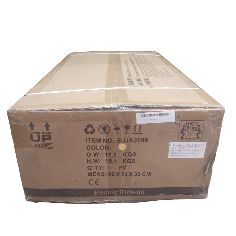 Jeep A Bateria Kidscool Toyota Fj Cruiser / Bjja2099 Arena Max Weight: 30 Kg 12v