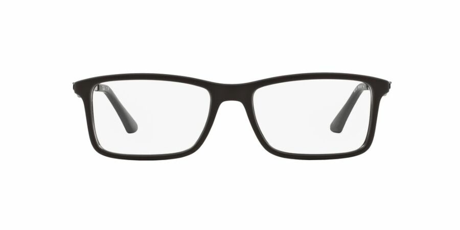 Anteojos Ópticos Ray-Ban 0rx7023 Brown On Matte Black