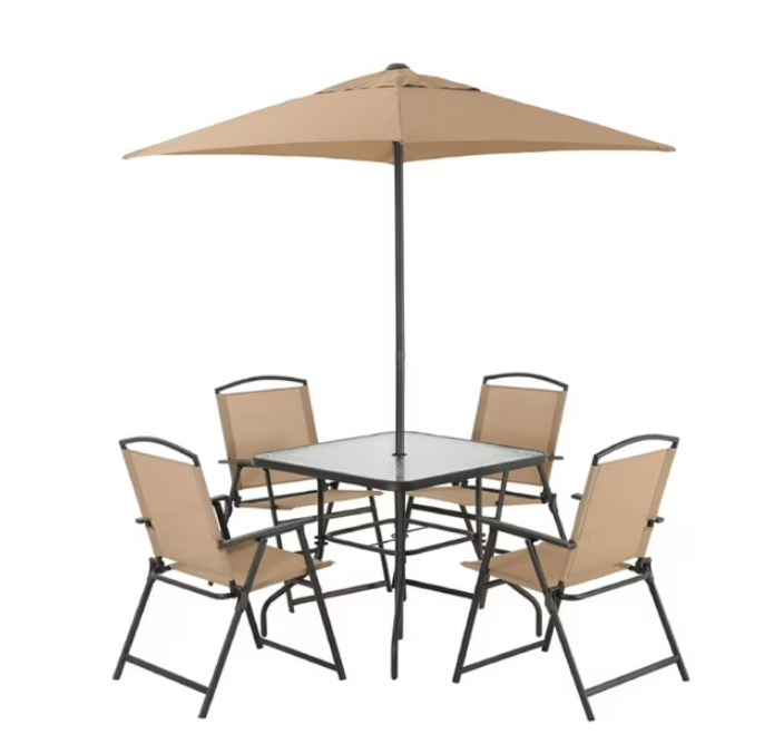 Set de Terraza Mainstays 6 Piezas Beige