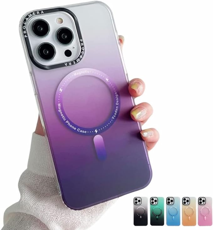 Funda Magnetica Iphone 14 Violeta