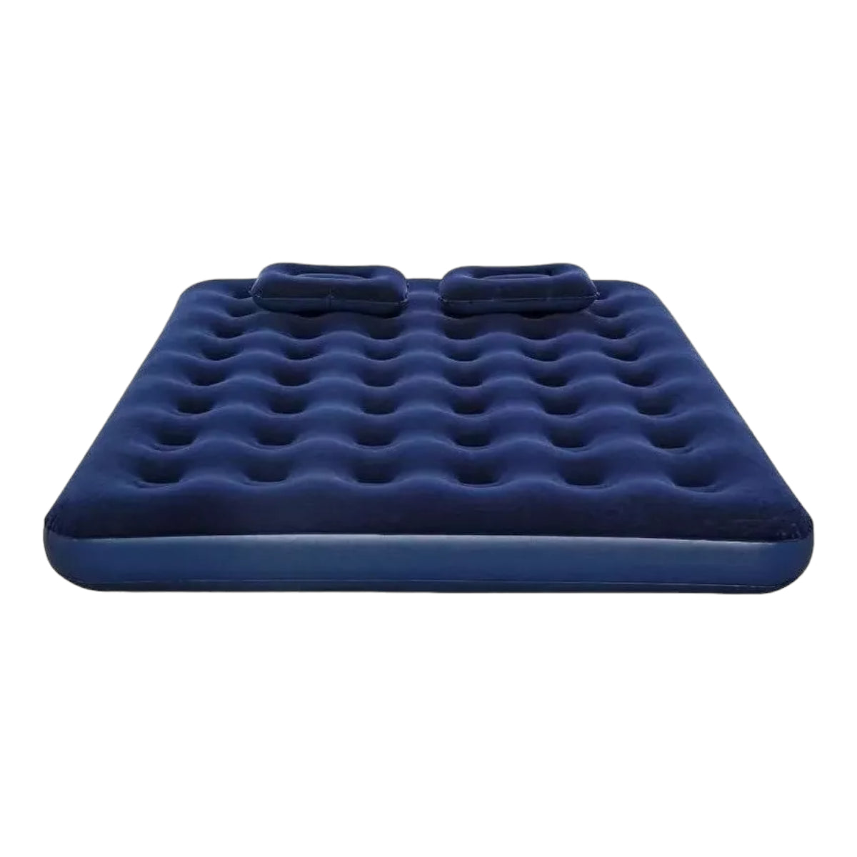 Colchón Cama Inflable + Inflador Genérico con 2 Almohadas 2 Plazas