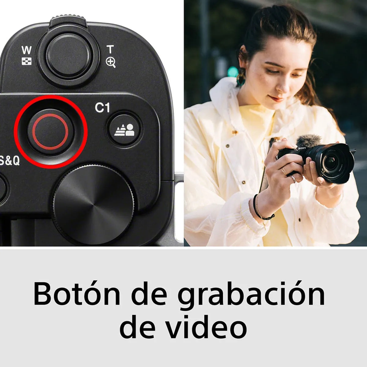 Cámara Sony ZV-E10/BQ Negro AC110V/240V