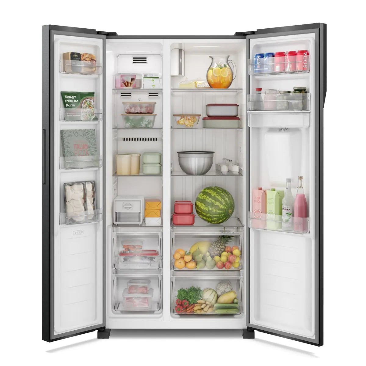 Refrigerador Fensa SFX440B 436 Litros Negro