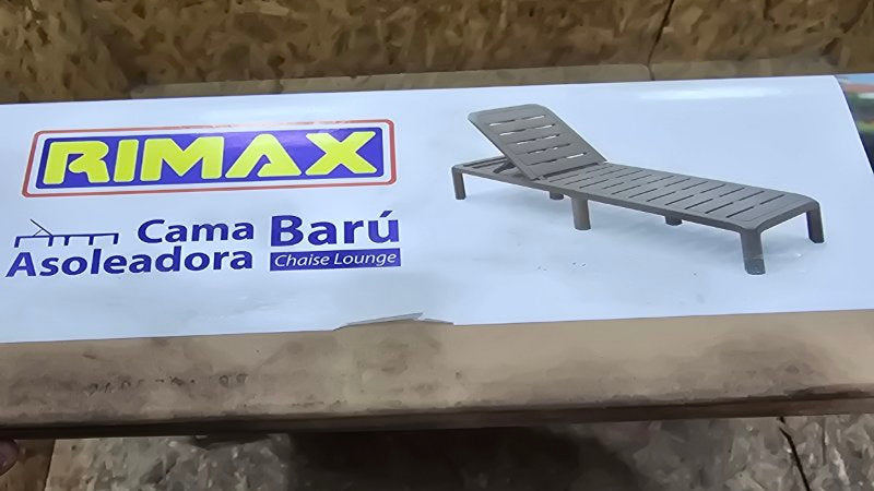 Cama Asoleadora Rimax Baru Mocca