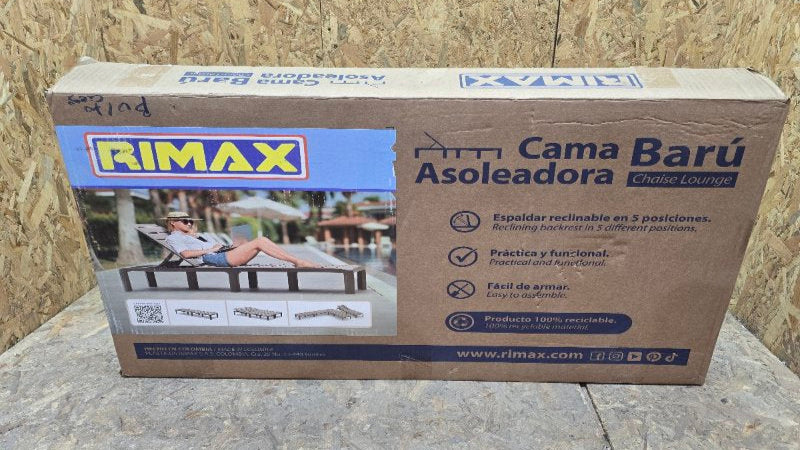 Cama Asoleadora Rimax Baru Mocca