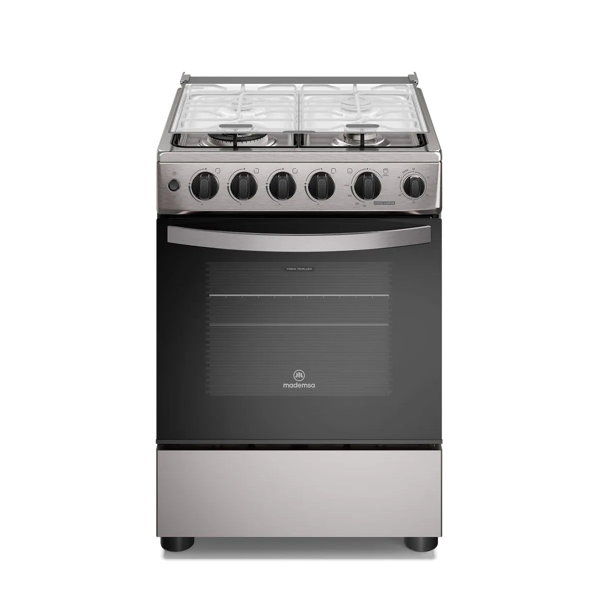 Cocina a Gas 4 Quemadores Mademsa FM4PSC, Inox