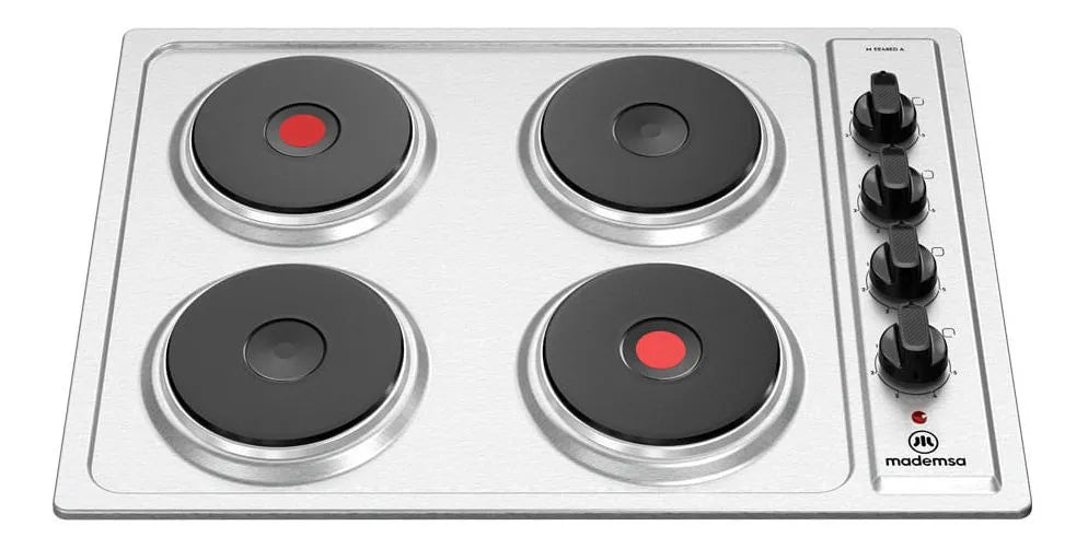 Encimera Mademsa M EE48ED Acero Inoxidable 4 Platos