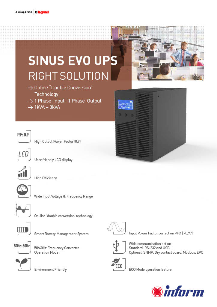 Ups Inform Sinus Evo 2Kva