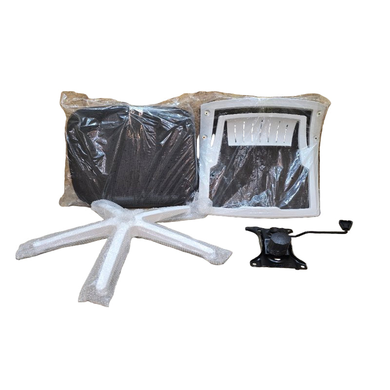Silla Escritorio Ergonomica Vidita Rbcl24110601 Blanco -Negro