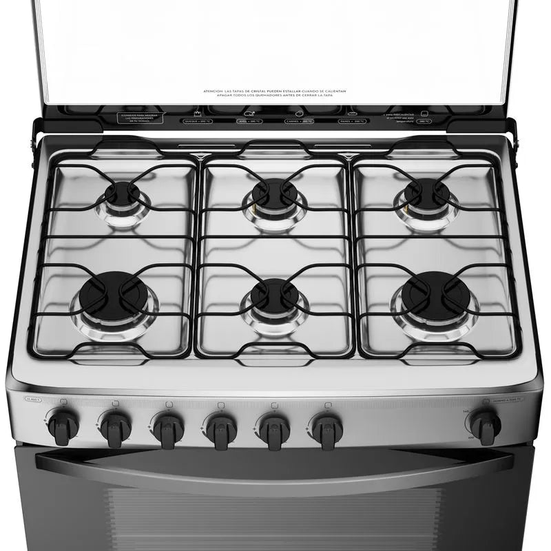 Cocina Mademsa M 820 T - 6 Quemadores Silver