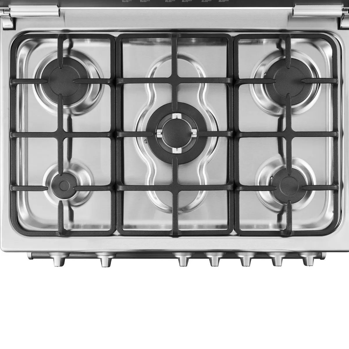 Cocina a Gas 5 Platos Midea MFO-MG30ACQSL Plateado