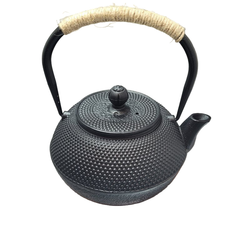 Tetera  De Hierro Fundido Genérico Negro 720 Ml