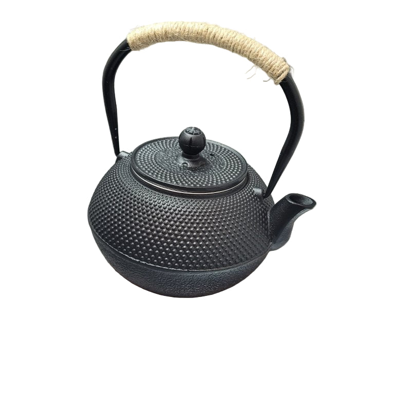 Tetera  De Hierro Fundido Generico Negro 720 Ml