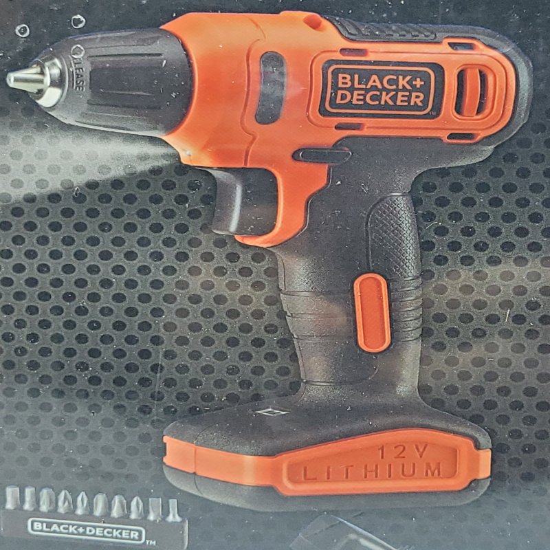 Atornillador/Taladro Black + Decker Ld12s 3/8" (10mm) 12v 15 Pieza
