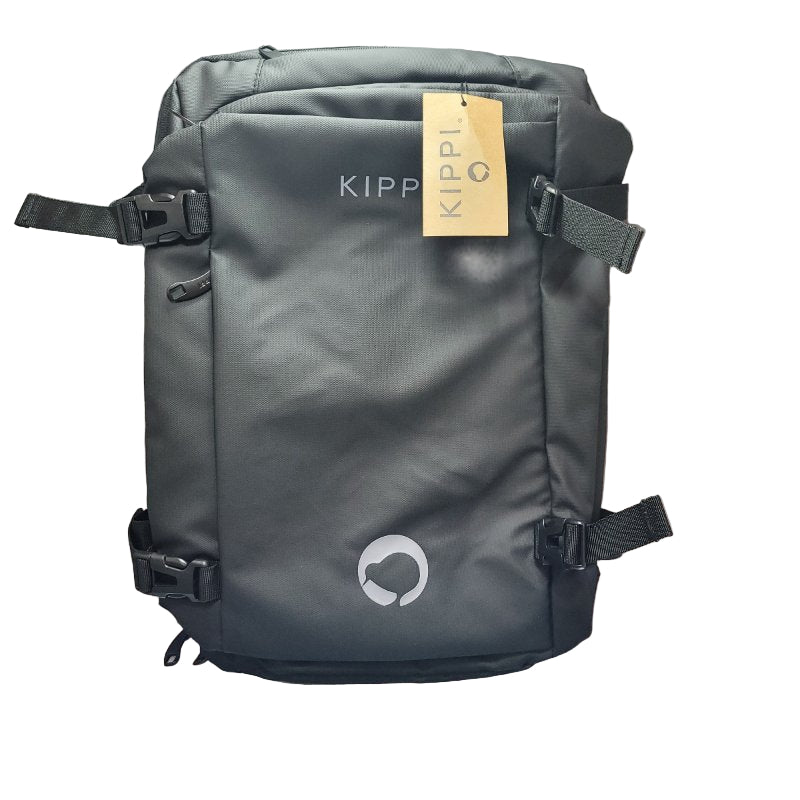 Mochila  Travel Kippi Repelente Al Agua Negro 33 L