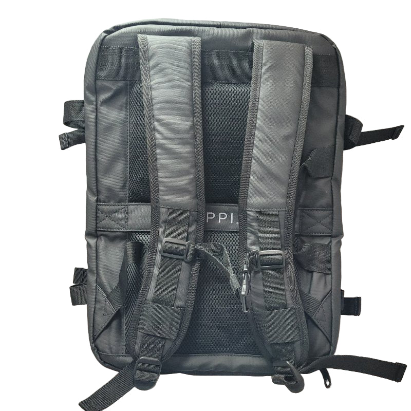 Mochila  Travel Kippi Repelente Al Agua Negro 33 L