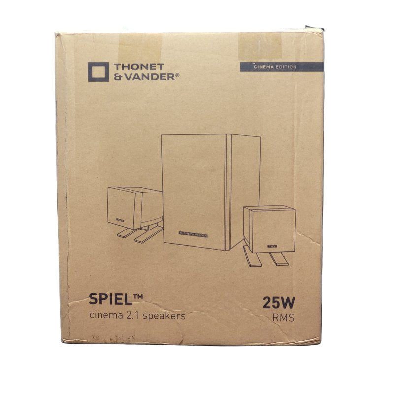 Home Theater Spiel Cinema Thonet & Vander 2.1 Speakers Negro 25w