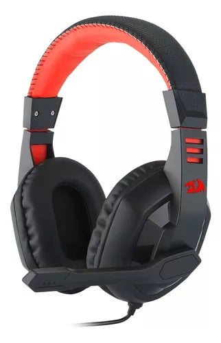 Audífonos Gamer Redragon H101-2 Rojo