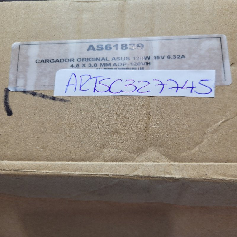 Cargador Original Asus 120w 19v 6.32a 4.5*30mm Adp-120vh Negro