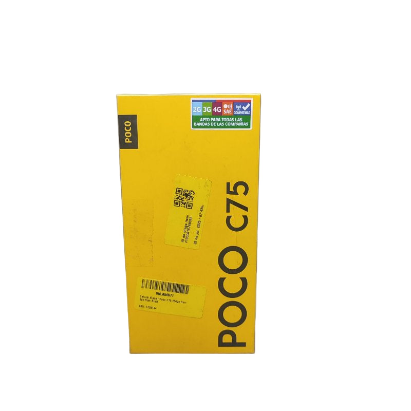 Celular Xiaomi Poco C75 2410fpcc5g Black Ram: 8gb / Rom: 256gb