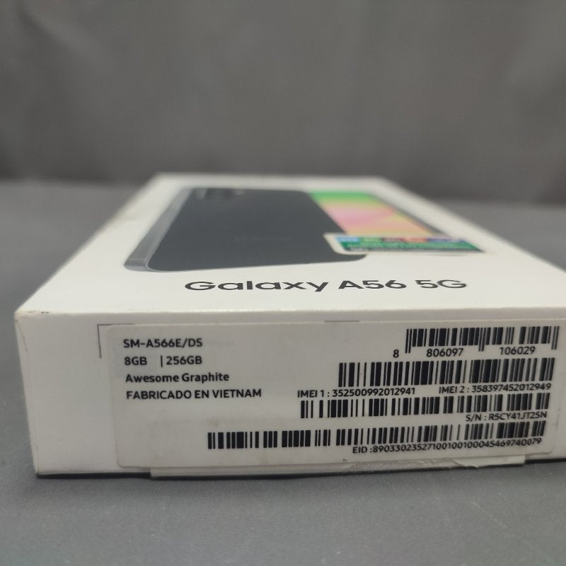 Celular Samsung Galaxy A56 5g / Sm-A566e Awesome Graphite Ram: 8gb / Rom: 256gb