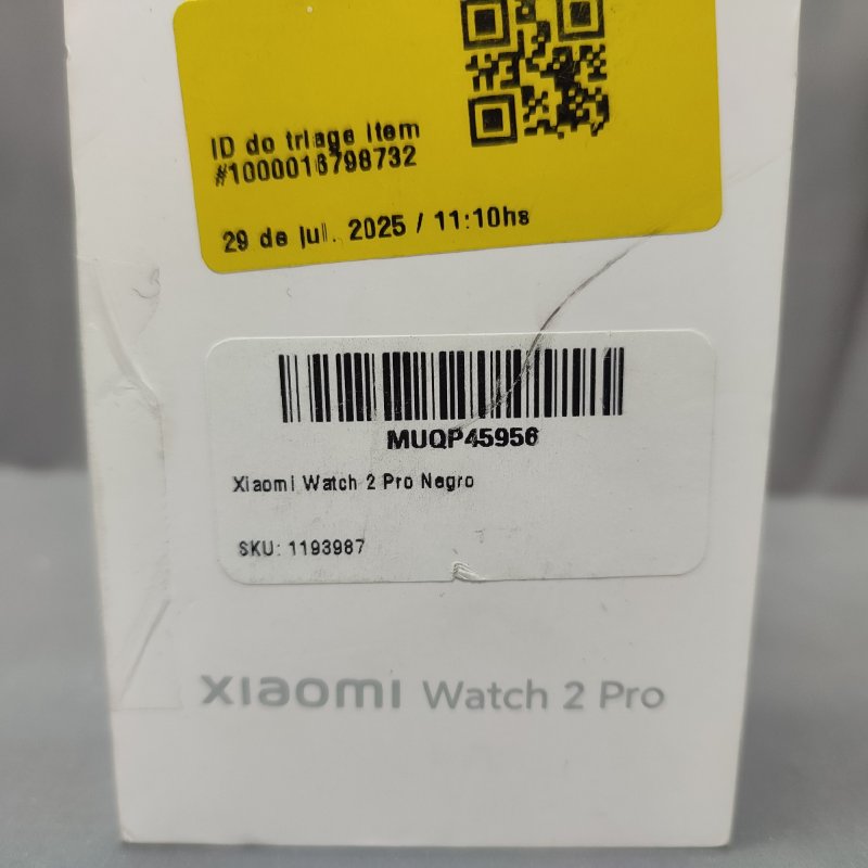 Smartwatch Xiaomi Watch 2 Pro M2234w1 Black