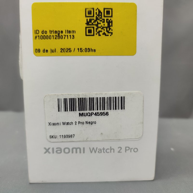 Smartwatch Xiaomi Watch 2 Pro M2234w1 Black