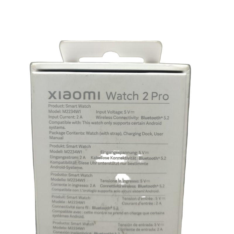 Smartwatch Xiaomi Watch 2 Pro M2234w1 Black