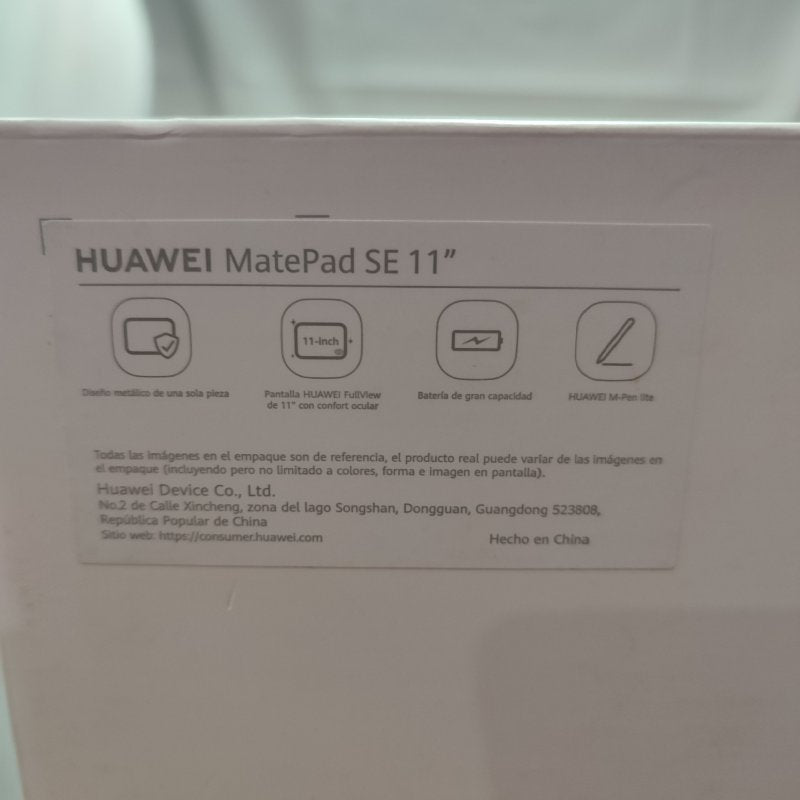 Tablet Matepad Se 11" Huawei Ags6-W09 Azul Cristalino Rom: 128gb / Ram: 8gb