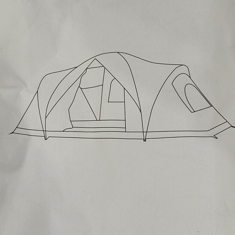 Carpa 6 Personas Rutta Outdoor 1617650 Gris