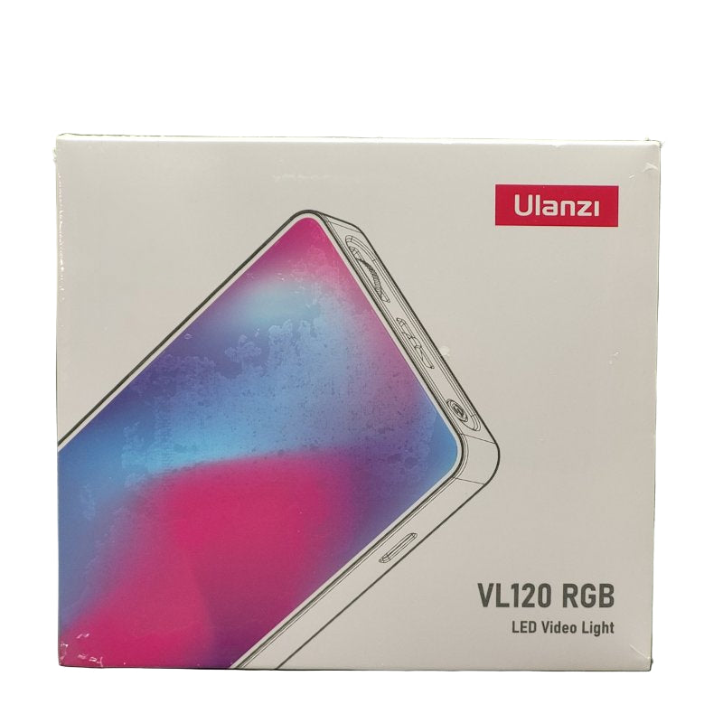 Luz Led Para Cámara Ulanzi Vl120 Rgb Negro
