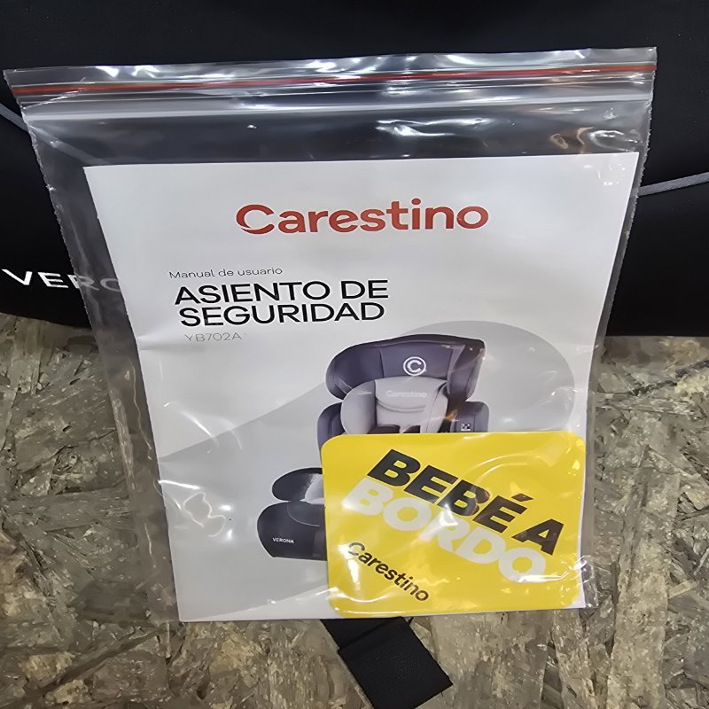 Silla Para Auto Grupo 1/2/3 Carestino Verona Beige