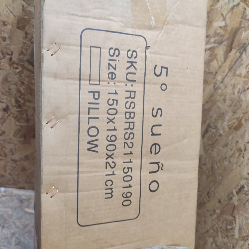 Colchon 2 Plazas 5° Sueno Stella Rsbrs21150190 150x190x21cm