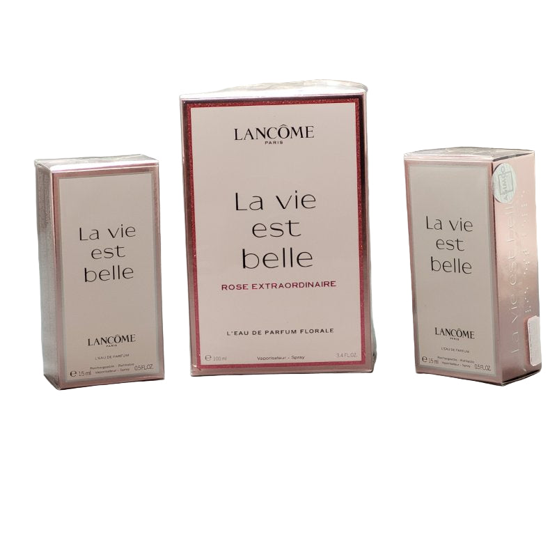 Set Perfume Lancome La Vie Est Belle 100+15+15 Ml