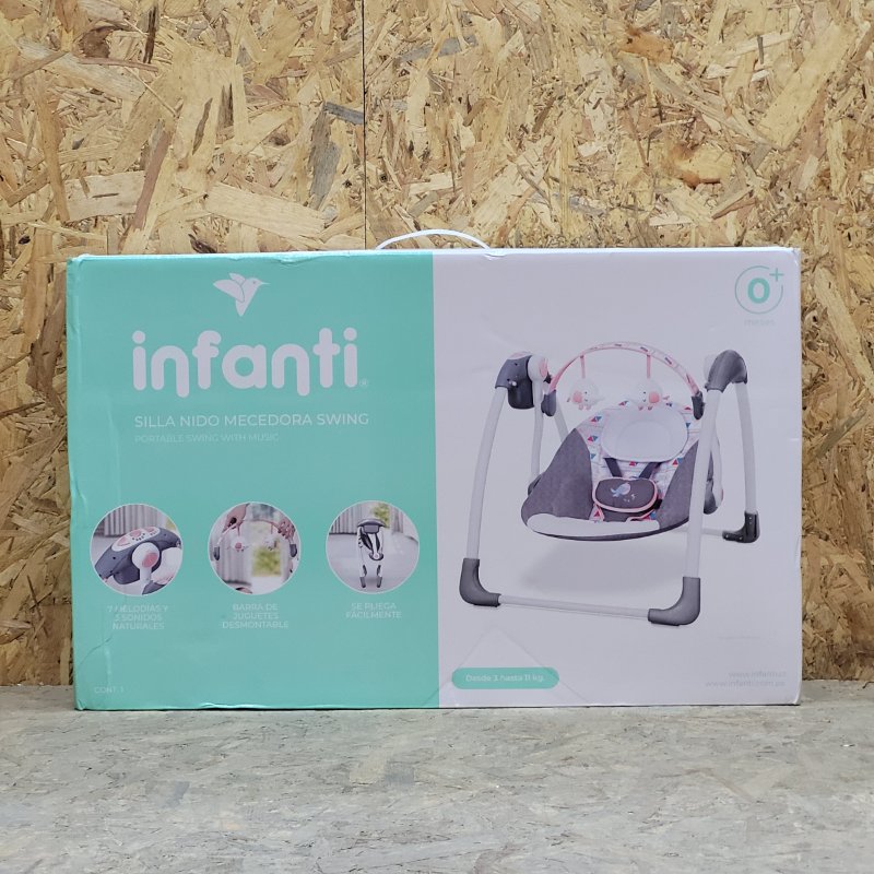 Silla Nido Infanti Swing Rosado Unisex