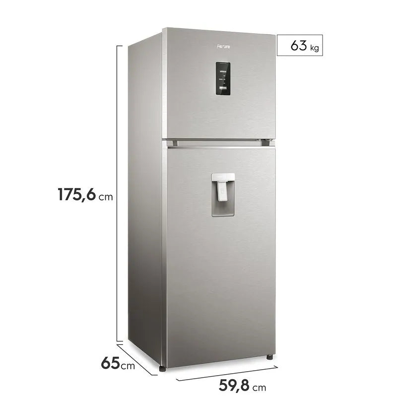 Refrigerador Congelador Fensa If35E 200/50 Sis. Desh. Automatico Gris 347Lt