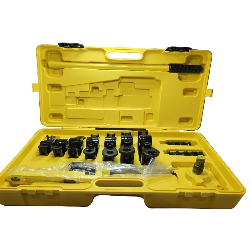 Set Dobladora De Tubo Manual Gutstark Mkz-Doblatuboama Amarillo -Negro