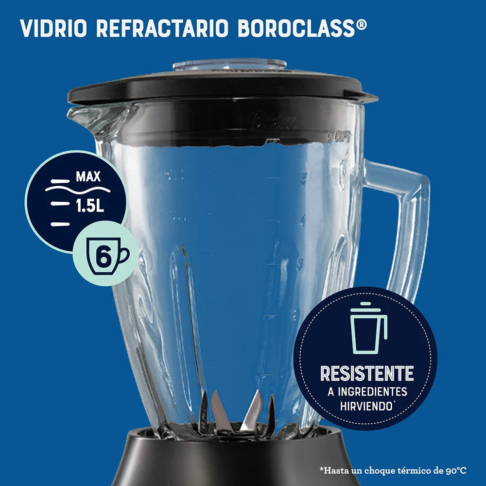 Licuadora Oster BLSTPEG-NRT 1.5 Litros, Negro