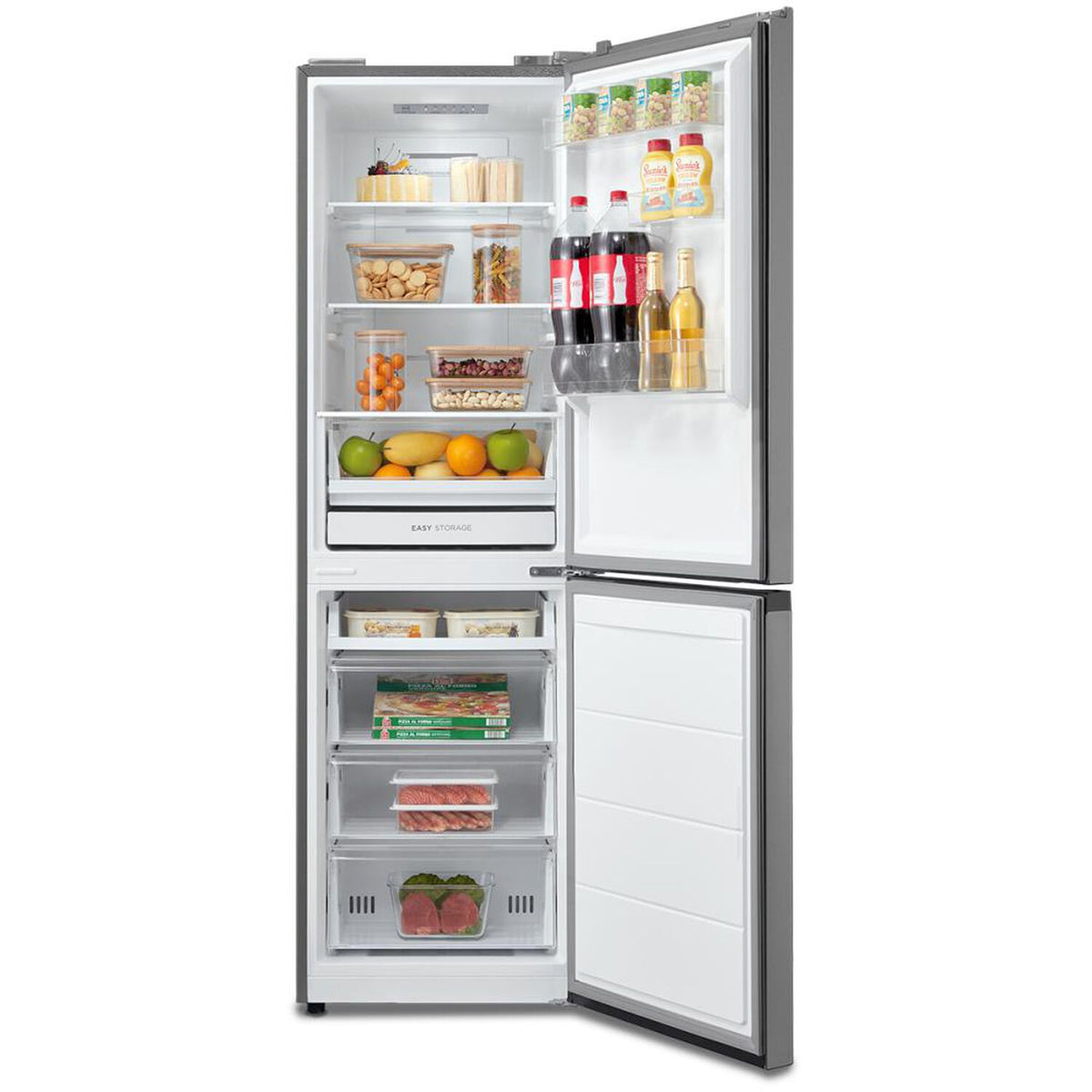 Refrigerador Bottom Midea MDRB379FGF50 273 Litros, Gris