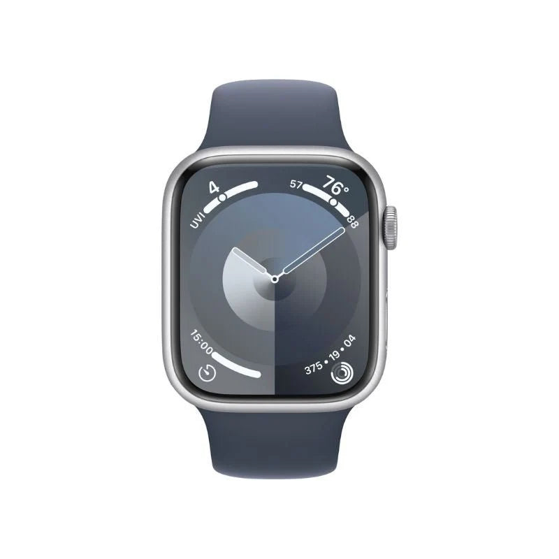 Reloj Apple Watch Series 9 A2984 Silver Al Storm Blue 45mm (M/L)