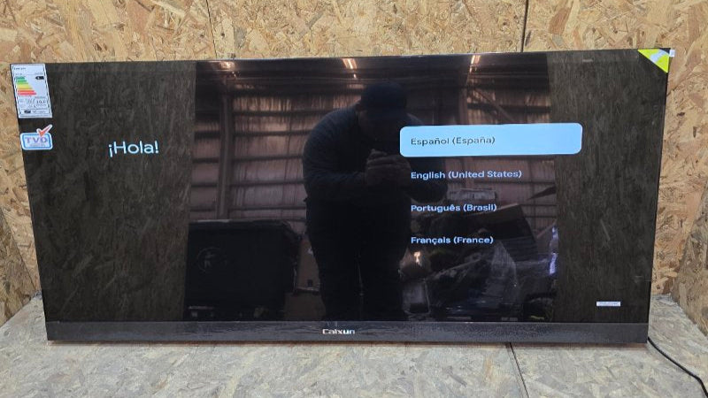 Smart Tv 4k Ultra Hd 50 Pulgadas Caixun C50vaug Negro