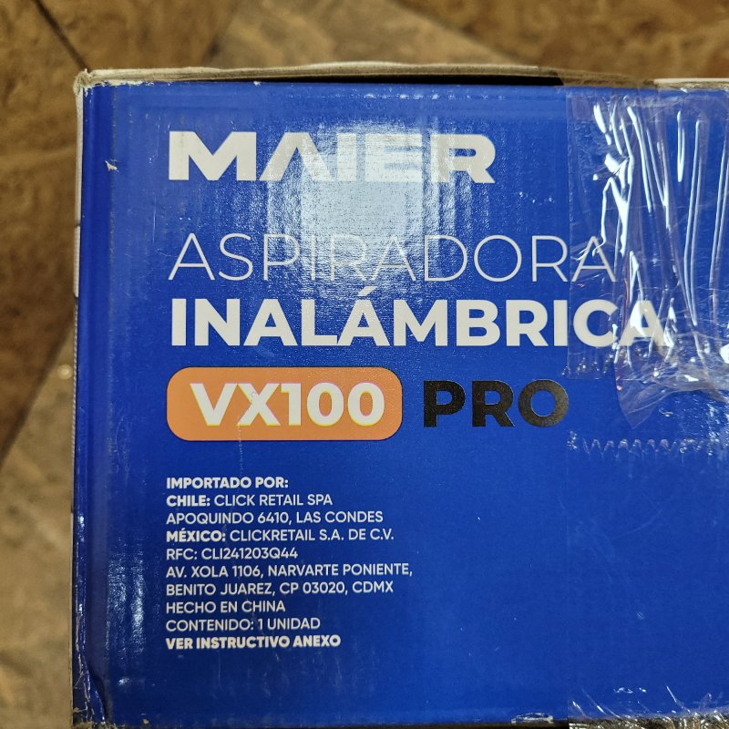 Aspiradora Inalámbrica Maier Vx100 Pro