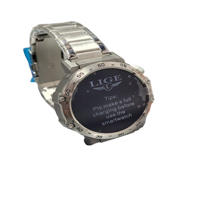 Smartwatch Lige Bw0616n Sport Acero Plateado