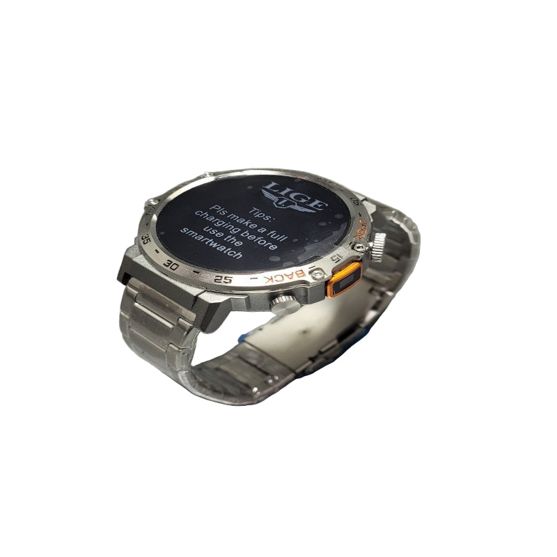 Smartwatch Lige Bw0616n Sport Acero Plateado