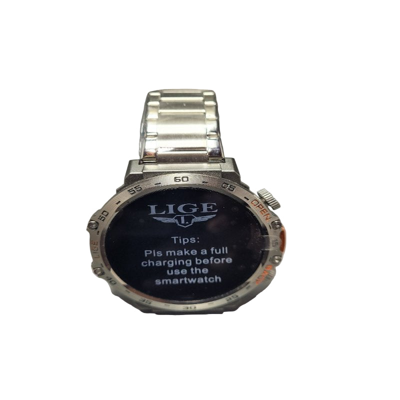 Smartwatch Lige Bw0616n Sport Acero Plateado
