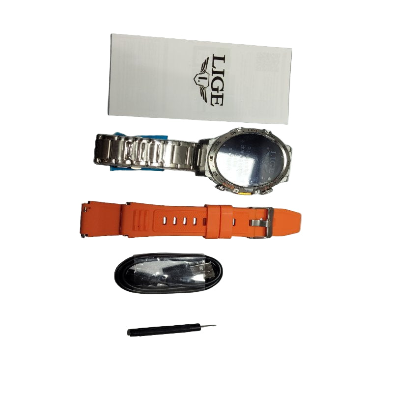 Smartwatch Lige Bw0616n Sport Acero Plateado