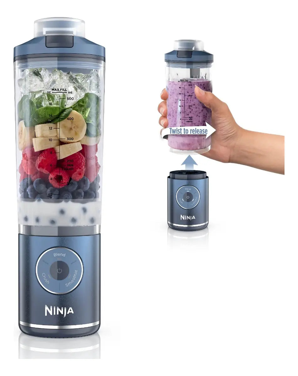 Licuadora Portátil Blast Max Ninja BC251LAANV, 570 ml